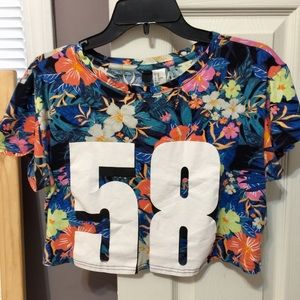 H&M Floral Crop Top